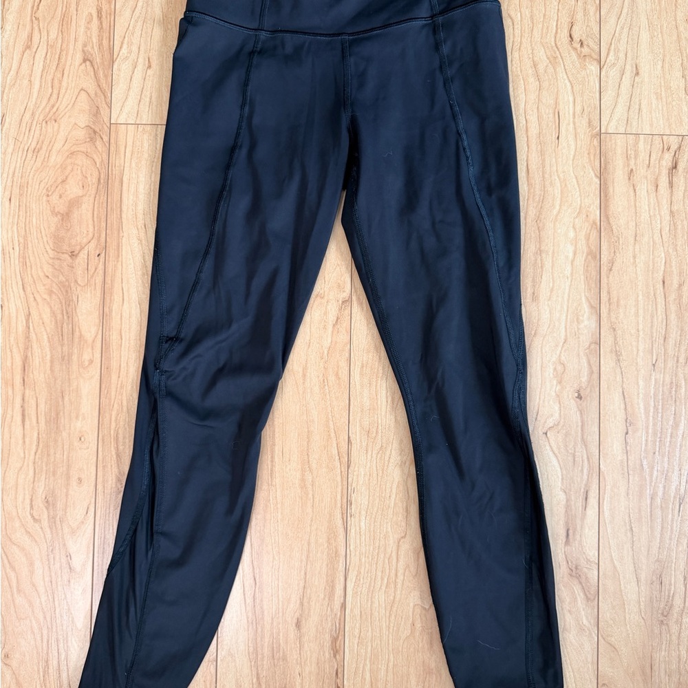 Athleta Black Lightning 7/8 Tights